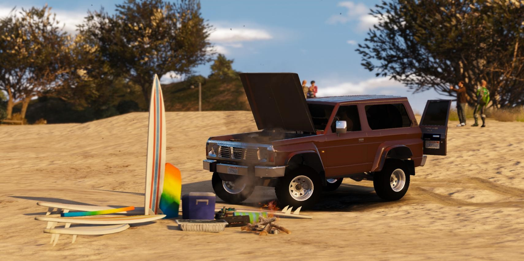 Nissan Patrol Y Off Road W Extras Gta Mods